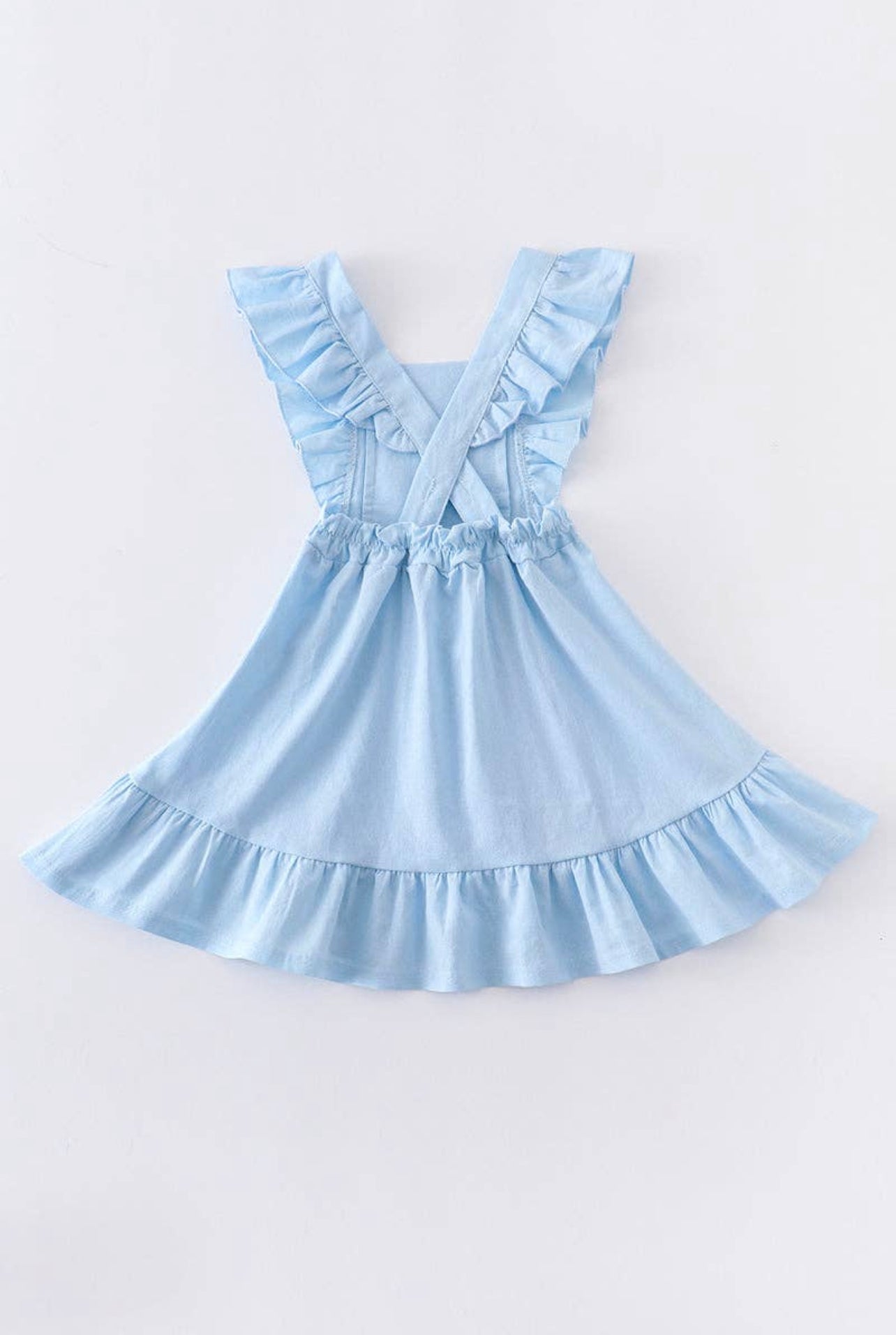Robin’s Blue Flutter Dress