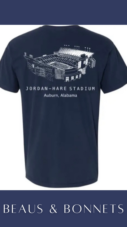 Comfort Color Jordan Hare Stadium T-shirt