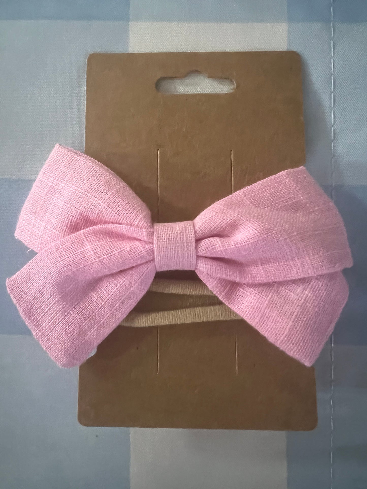 Light Pink Baby Headband Bow
